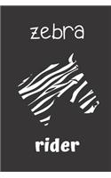 zebra rider