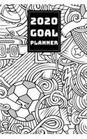 2020 Goal Planner: 2019-2020 Weekly Planner and Organizer Book for Soccer/Football Lovers & Fans - 6 x 9 Dated Agenda - Blank Graph Paper - September 2019 - December 2(2 Soccer Lovers)