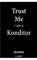 Notizbuch für Konditoren