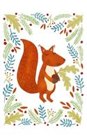 2020 Planner: A Week to View Diary and Organiser - Sunday Start with Squirrel and Acorn Cover Art