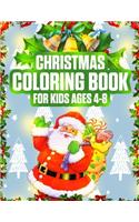 Christmas Coloring Book for Kids Ages 4-8