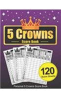 Five Crowns Score Book