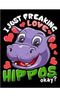 I Just Freaking Love Hippos Okay?