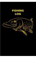 Fishing Log: Pike Illustration