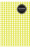 Pyramid Lifestyle Journal, Creative, Write-in Notebook, Dotted Lines, Wide Ruled, Medium Size (A5), 6 x 9 Inch (Yellow)