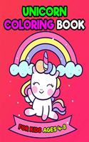 Unicorn Coloring Book For Kids Ages 4-8