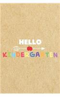 Hello Kindergarten: Back To School Activity Workbook For Kindergarten Students