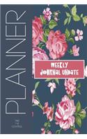 Weekly Journal Undate: Undate, Weekly Monthly Planning Undate, Weekly Monthly Journal Undate, Weekly Monthly Journal Planner, Monthly Weekly Journal Planner, Weekly Journa