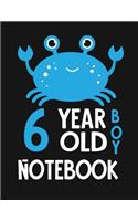 6 Year Old Boy Notebook
