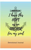 Devotional Journal: Anchor Design