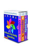 New Concepts Boxed Set: Colours/opposites/my Body(Early Learning Library)