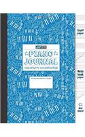 Piano Journal and Creativity Kickstarter (Blue)
