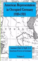 American Representation in Occupied Germany 1920-1921