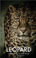 Leopard Pocket Monthly Planner 2018: 16 Month Calendar