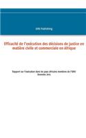 Efficacité de l'exécution des décisions de justice en matière civile et commerciale en Afrique