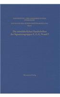 Die Mittelalterlichen Handschriften Der Signaturengruppen E, F, G, N Und P in Der Universitats- Und Landesbibliothek Dusseldorf