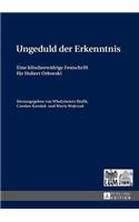 Ungeduld Der Erkenntnis