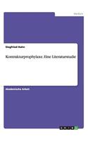 Kontrakturprophylaxe. Eine Literaturstudie
