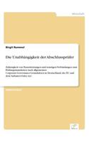 Unabhängigkeit der Abschlussprüfer