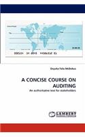 A Concise Course on Auditing