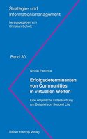 Erfolgsdeterminanten Von Communities in Virtuellen Welten