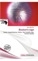 Boston's Sign