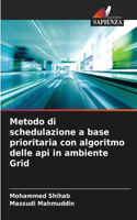 Metodo di schedulazione a base prioritaria con algoritmo delle api in ambiente Grid