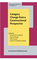 Category Change from a Constructional Perspective