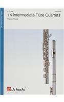 14 Intermediate Flute Quartets