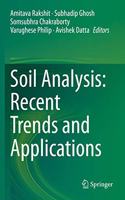 Soil Analysis: Recent Trends and Applications