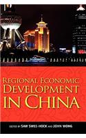 Regional Economic Development in China