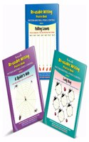 Pencil Control Book Pack Of 3 For Play School & Kindergarten Kids : Set Of 3 Pattern Writing Nursery Books From Inikao