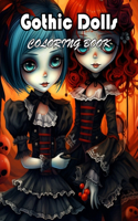 Gothic Dolls Coloring Book