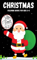 Christmas Coloring Books for Kids 3-5