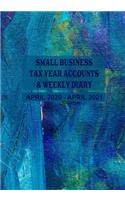 Small Business Tax Year Accounts & Weekly Diary April 2020 - April 2021