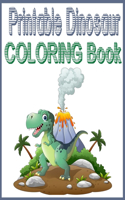 Printable dinosaur coloring book