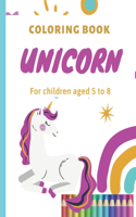 Coloring book UNICORNE