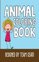 Animal Coloring Book: Coloring Book For Kids