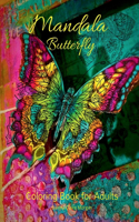 Mandala Butterfly Coloring Book for Adults : Stress Relieving Mandala Designs with Butterflies for Adults | Premium Coloring Pages with Amazing ... Book with Mandala Butterflies for Adults