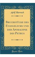 Bruchstï¿½cke Des Evangeliums Und Der Apokalypse Des Petrus (Classic Reprint)