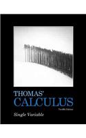 Thomas' Calculus, Single Variable: Single Variable