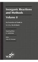 Inorganic Reactions and Methods, the Formation of Bonds to N, P, As, Sb, Bi (Part 2)