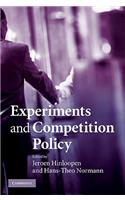 Experiments and Competition Policy