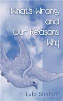 What's Wrong and Our Reasons Why