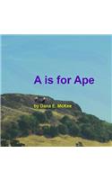A is for Ape