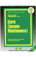 Clerk (Income Maintenance): Volume 1642