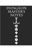 Dungeon Master Notebook: Role Playing Game Notebook with Lined, Squared, Hex, and Dot Paper