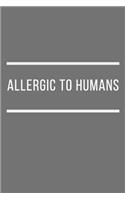 Allergic To Humans Journal