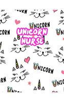 Unicorn Nurse: Cute Journal Notebook for Nursing Student and Practitioner with Large 8.5 x 11 Blank Ruled White Paper (Perfect for School, Medical, Clinical and Ho