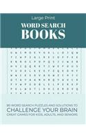 Large Print Word Search Books